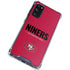 NFL San Francisco 49ers Team Motto Galaxy S20 FE Clear Case